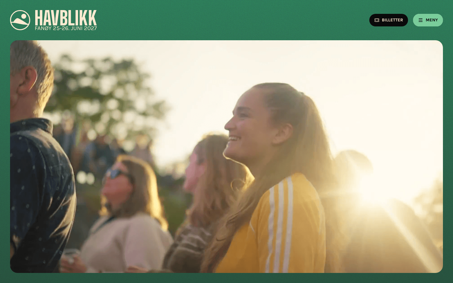 Forsiden til Havblikkfestivalen
